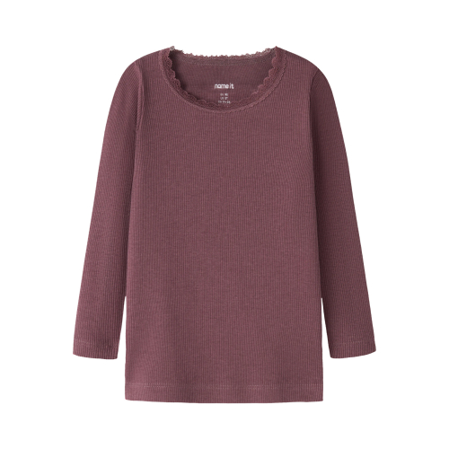 NAME IT Langærmet Bluse Kab Wild Ginger