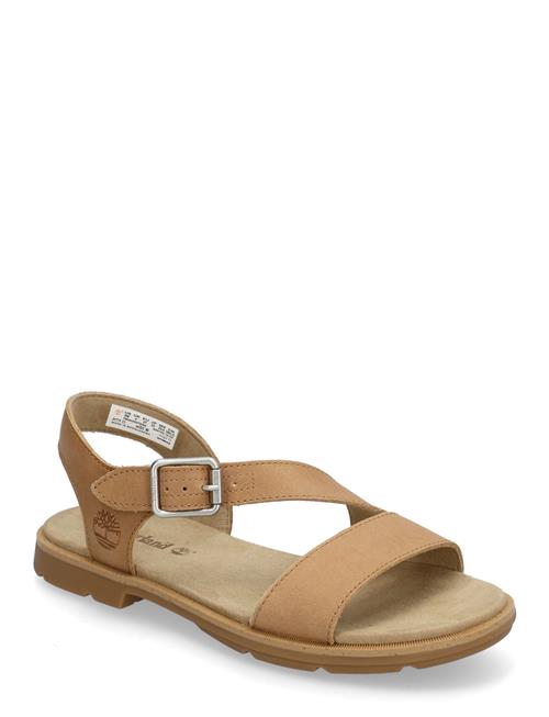 Timberland | Calista Bay Backstrap Sandal Medium Beige Full Grain | 41