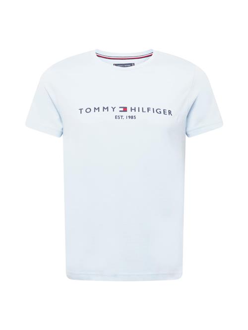 TOMMY HILFIGER Bluser & t-shirts 'Logo Embroidery Slim'  navy / lyseblå / rød / hvid
