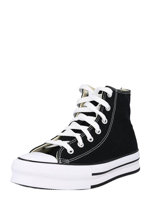 CONVERSE Sneaker low 'CHUCK TAYLOR ALL STAR EVA LIFT CANVAS PLATFORM'  sort / hvid
