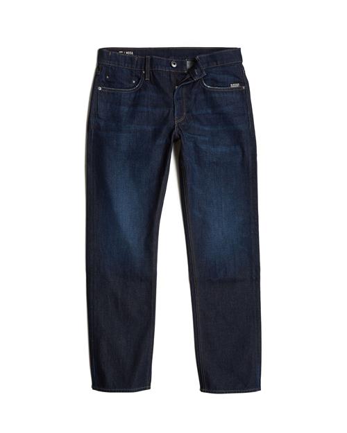 G-STAR Jeans 'Mosa Straight Jeans'  mørkeblå