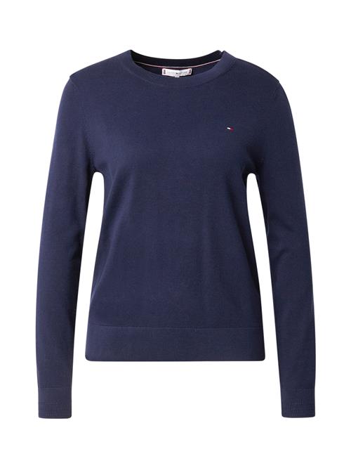 TOMMY HILFIGER Pullover 'Fine'  blå