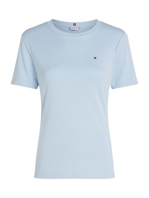 TOMMY HILFIGER Shirts 'Flag Embroidery Slim'  lyseblå