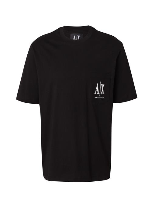 ARMANI EXCHANGE Bluser & t-shirts  sort / hvid