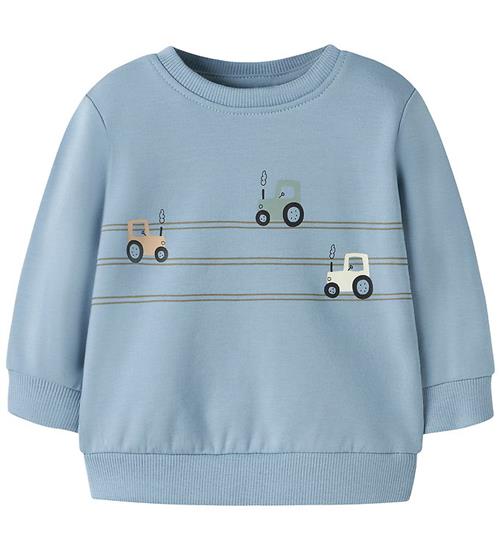 Name It Sweatshirt - NbmVonne - Ashley Blue/Tractors