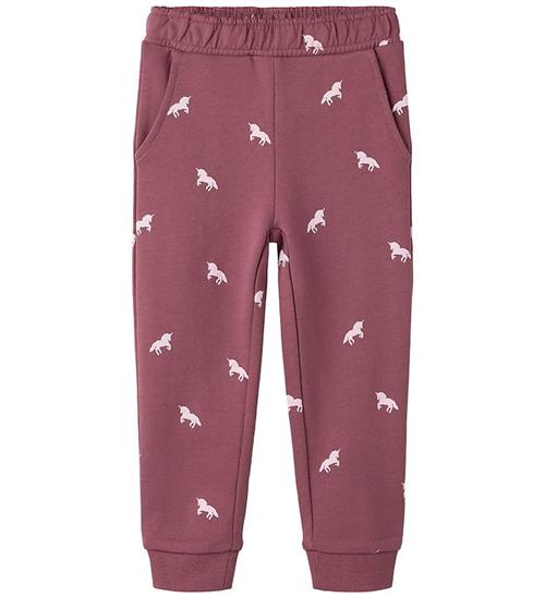 Name It Sweatpants - Noos - NmfValba - Wild Ginger/W. Parfait Pi