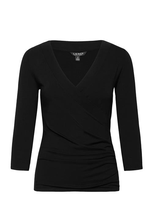 Lauren Ralph Lauren | Surplice Jersey Top | S