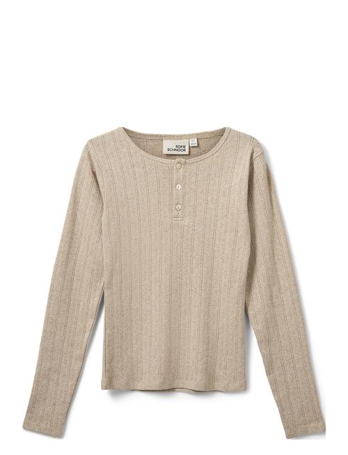 Sofie Schnoor Young | Petriciasy Pointelle Longsleeve Tee | 164