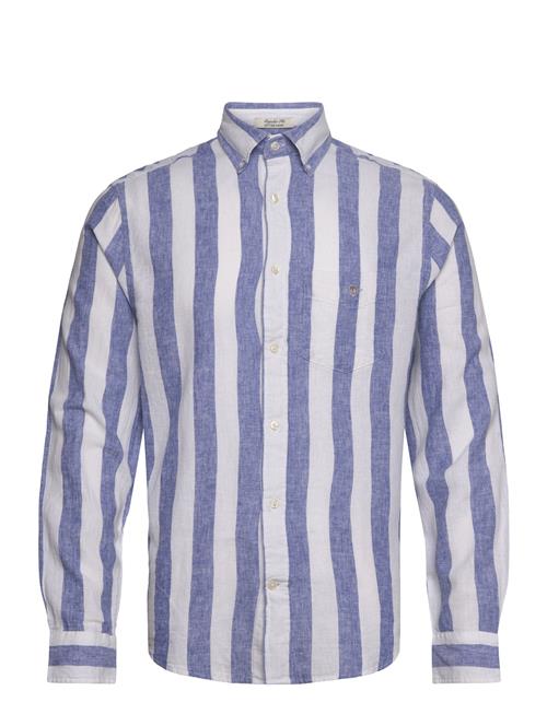 Gant | Reg Cotton Linen Bold Stripe Shirt | XL