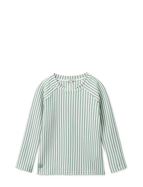 Liewood | Noah Seersucker Longsleeve Swim Tee | 128