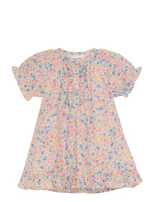 Minymo | Dress Ss Aop W. Lining | 74