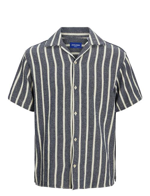 Jack & Jones | Jjecoba Stripe Resort Shirt Ss Sn | L