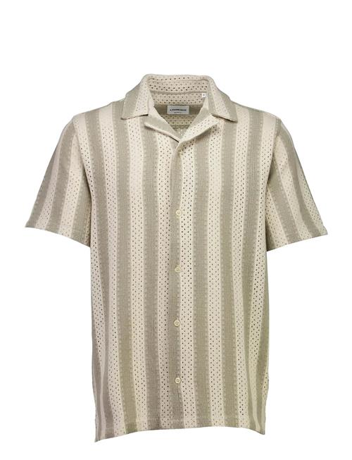Lindbergh | Bold Striped Resort Shirt S/S | M