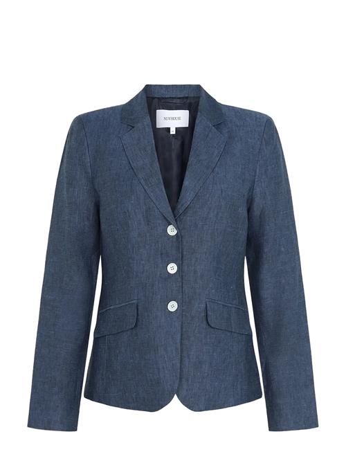 Newhouse | Amanda Linen Blazer | 36