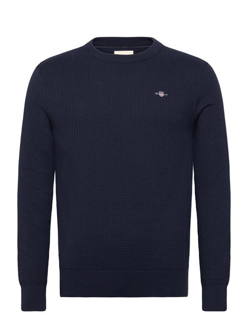 Gant | Textured Cotton C-Neck | M
