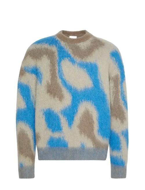 Calvin Klein | Ls Pattern Brushed Alpaca Crewne | L