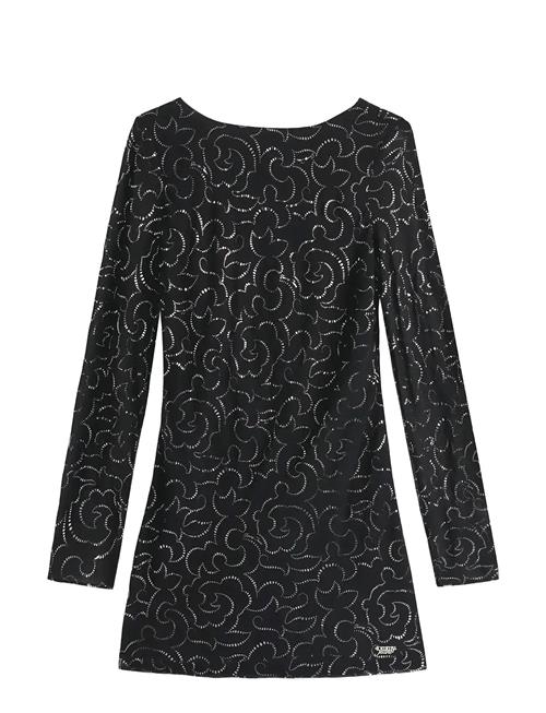 Tommy Jeans | Tjw Metallic Aop Mini Ls Dress | L