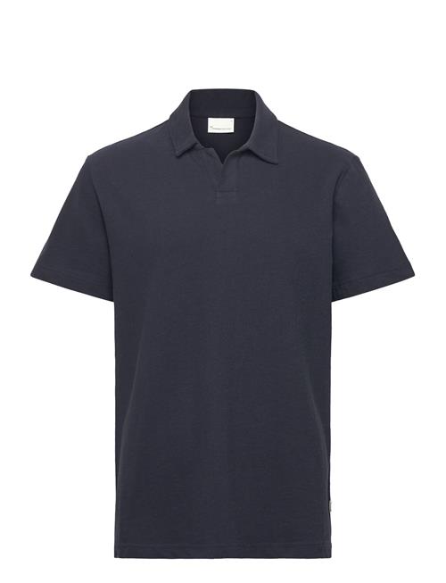 Knowledge Cotton Apparel | Loose Bouclé Polo | XXXL