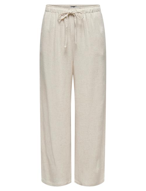 ONLY | Onlsiesta Mw Pull-Up Linen Bl Pnt Noos | M x 32