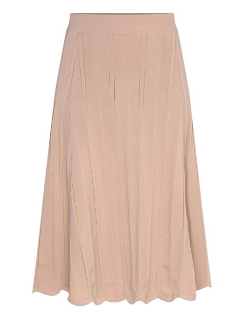 Malina | Anissa Ribbed Knit Midi Skirt | M