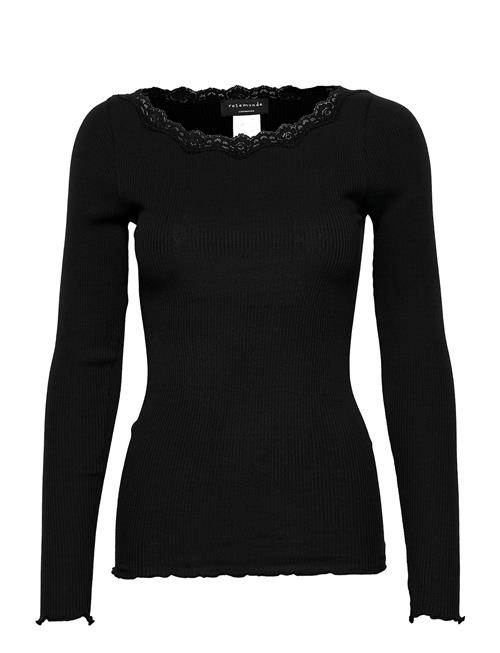 Rosemunde | Organic T-Shirt W/Lace | L