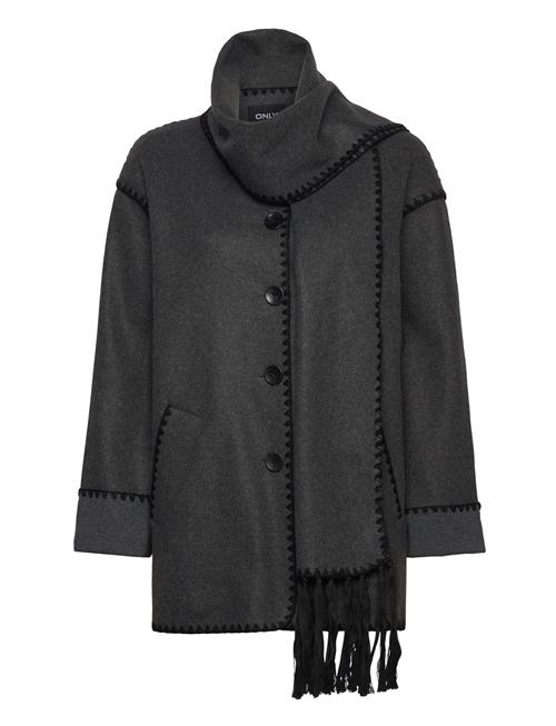 ONLY | Onlelba Life Scallop Edge Scarf Coat Otw | L