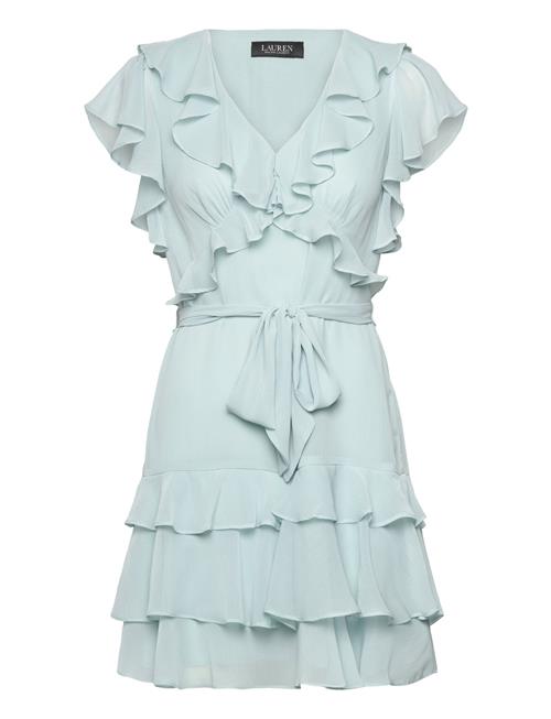 Lauren Ralph Lauren | Ruffle-Trim Crinkle Georgette Dress | 44