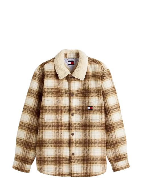 Tommy Jeans | Tjm Check Teddy Overshirt Ext | XXL