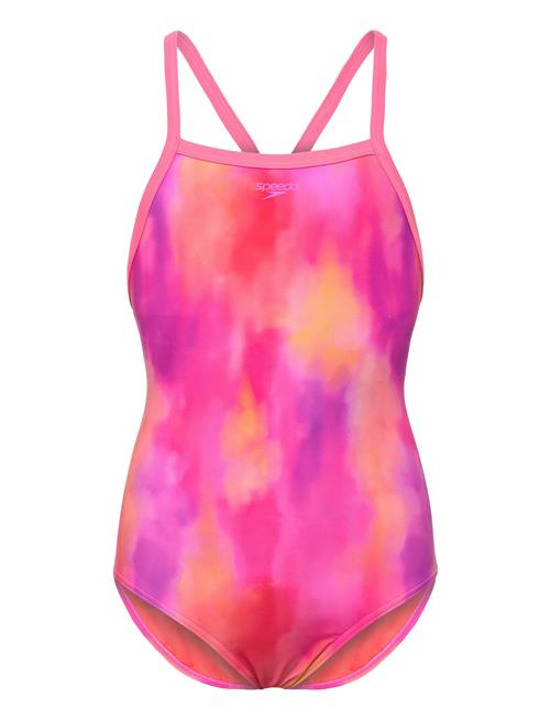 Speedo | Print Thinstrap One Piece | 16