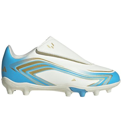 adidas Performance Fodboldstøvler - F50 Messi Club Vel - Ivory/S