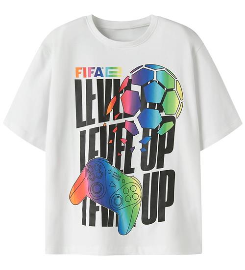 Name It T-shirt - NkmJump - Fifa - Bright White