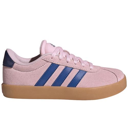 adidas Performance Sko - VL Court 3.0 K - Ftwwht/Royblu/Clpink