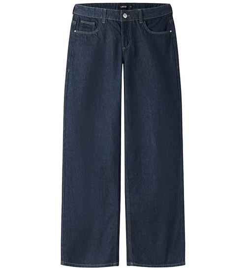 LMTD Jeans - Wide - Noos - NlfBirm - Dark Blue Denim/Unwasch