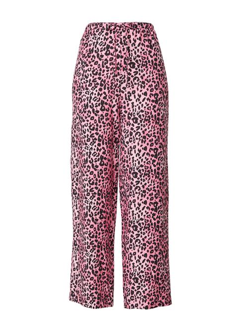 Se EDITED Bukser 'Anneli'  pink / sort hos About You