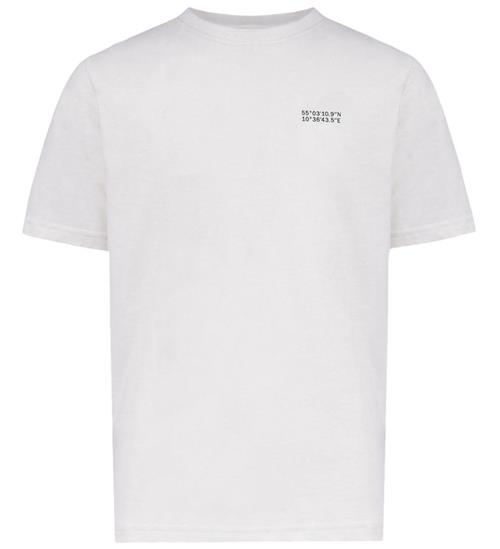 Hound T-shirt - HdAnton - Svendborg Back Print - Bone White/Gree