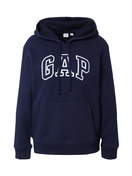 Gap Petite Sweatshirt 'HERITAGE'  navy / hvid