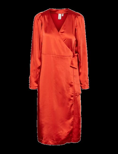 YAS | Yaspainterly Ls Wrap Midi Dess S. - Show | S