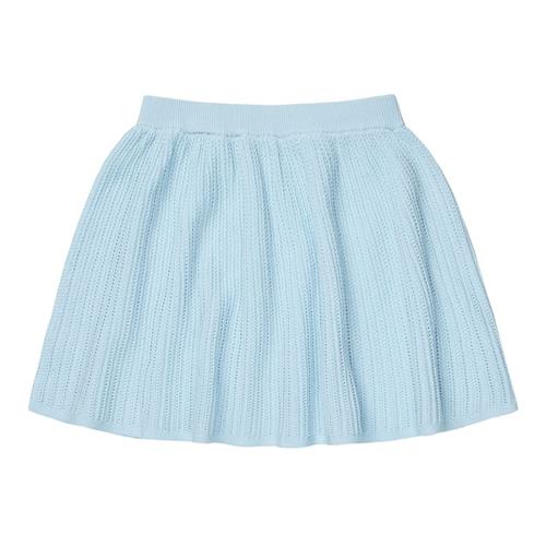 FUB Strikket Nederdel Light Blue 140 cm  Blå  140 cm  Piger