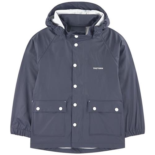Tretorn Wings Kids Regnjakke Navyblå Navy-122/128 cm Rain Marineblå  122/128 cm  Drenge, Piger