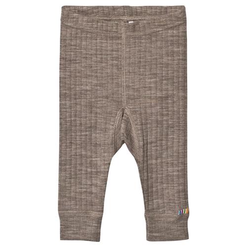 Joha Leggings Sesame Melange Sesame Melange-140 cm Uld Beige  140 cm  Drenge, Piger