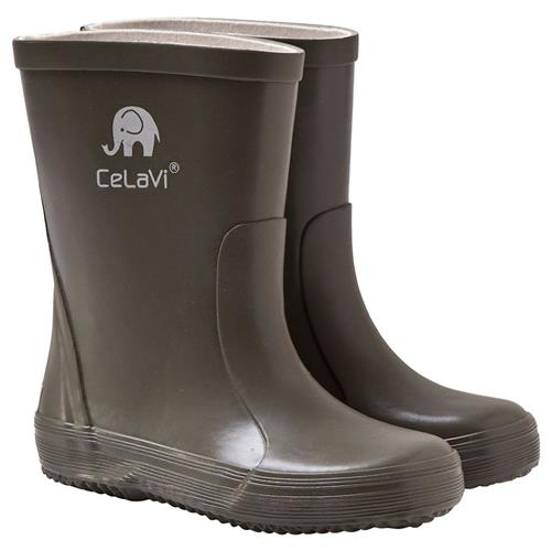 Celavi Basic Gummistøvler Army 25 EU  Grøn  25 EU  Drenge, Piger