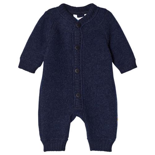 Joha Body Marineblå melange Dark Blue-50 cm Uld Blå  50 cm  Drenge, Piger