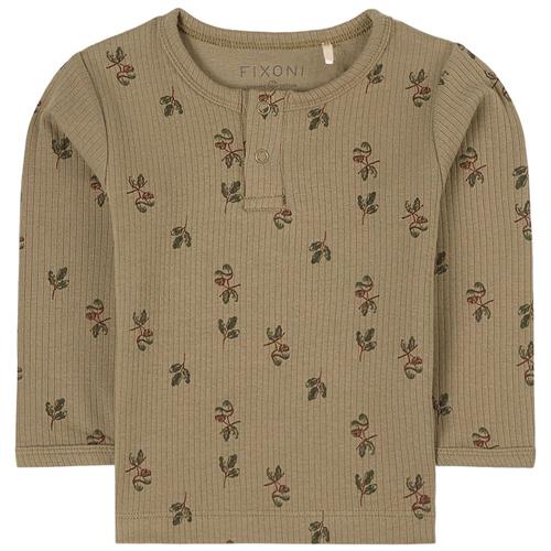 Fixoni T-shirt Olive 56 cm  Grøn  56 cm  Drenge