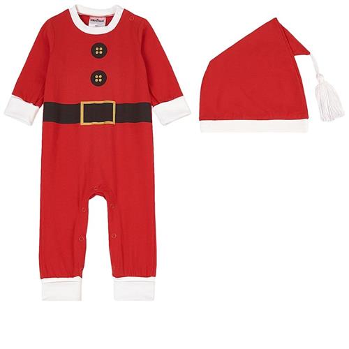 Christmas Kids Jul-onepiece Rød 56 cm  Rød  56 cm  Drenge, Piger