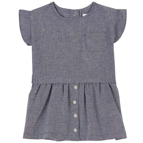 Absorba Chambray Kjole Blå 3 Months  Blå  3 måneder  Piger