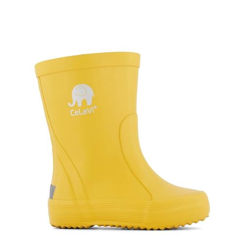 Celavi Basic Gummistøvler Solid Mineral Yellow 22 EU  Gul  22 EU  Drenge, Piger