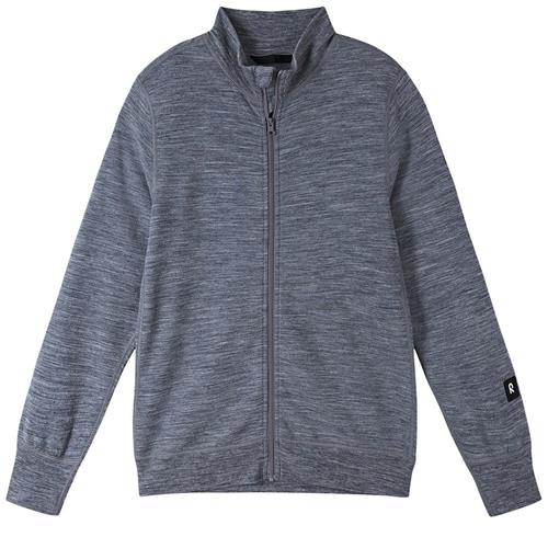 Reima Mahin Uldsweater Gråmeleret 104cm Uld Grå  104 cm  Drenge, Piger