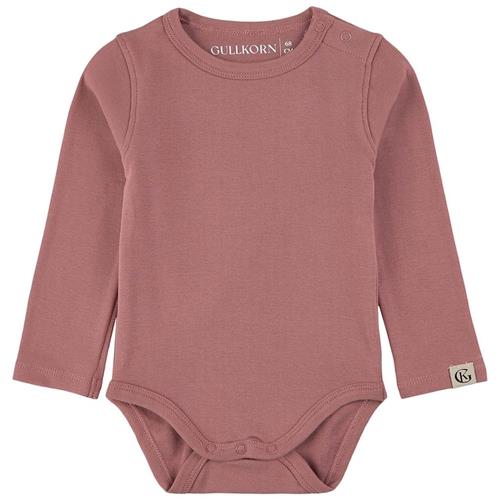 Gullkorn Villvette Babybody Old Pink 56 cm  Lyserød  56 cm  Drenge, Piger