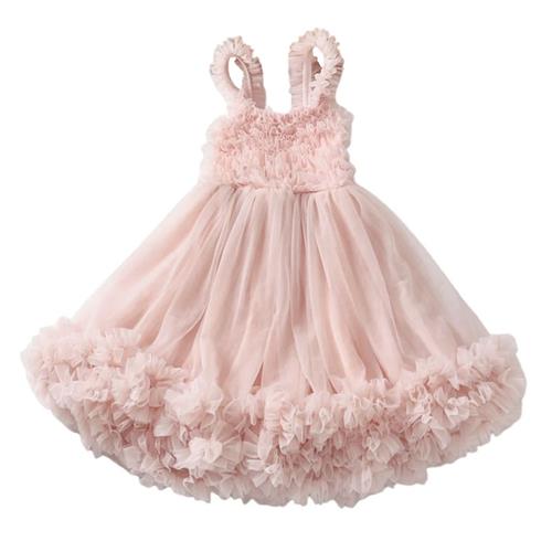 DOLLY by Le Petit Tom Tylkjole Lyserød 1-3 Y  Lyserød  1-3 år  Piger