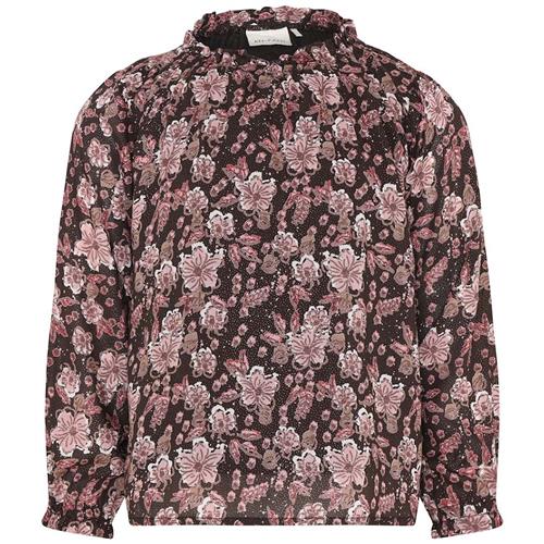 EnFant Blomstret Bluse Demitasse 92 cm  Brun  92 cm  Piger